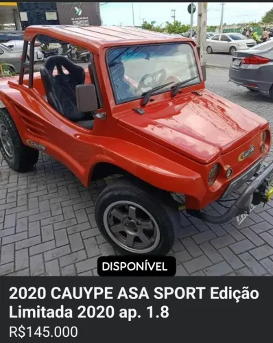 BUGGY ASA SPORT CAUYPE 2020 EDIÇÃO LIMITADA .