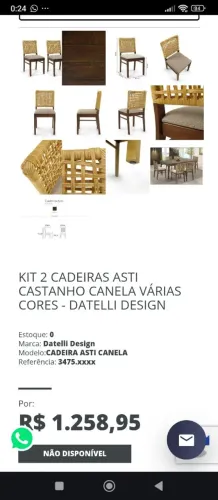 Cadeiras de madeira