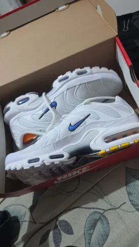 Nike Air Max Plus branco "White / Blue Crystal