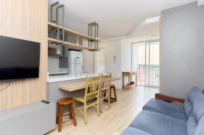 Apartamento para locação, 02 quartos, 47m², mobiliado, Xaxim, CURITIBA - PR