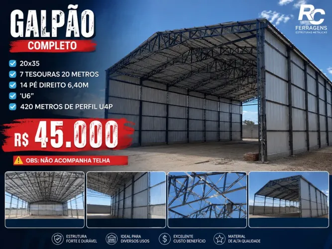 Galpão 20x35