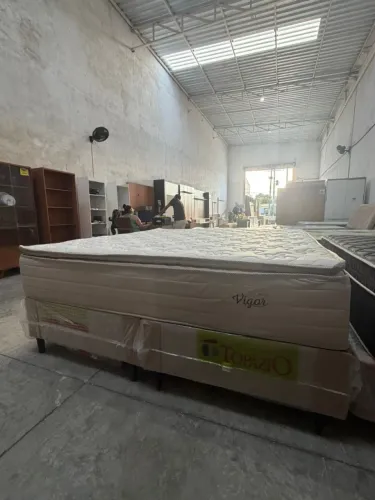 Cama King Vigor Topazio 158x203cm