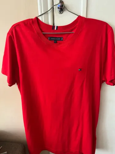 Camiseta básica vermelha G