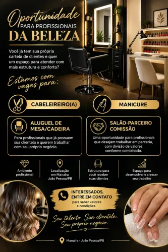 Cabelereiro (a) manicure