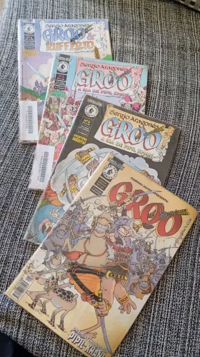 Coleção Gibis Groo O Errante e Sergio Aragonés - Várias Edições