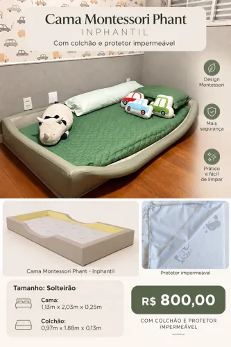 Cama infantil Montessori