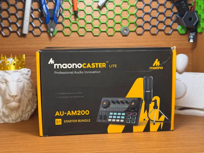MaonoCaster Lite AU-AM200 Interface de Audio para Podcast Streaming