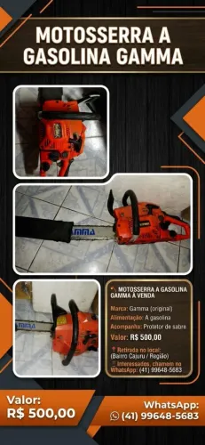 Vendo Motoserra