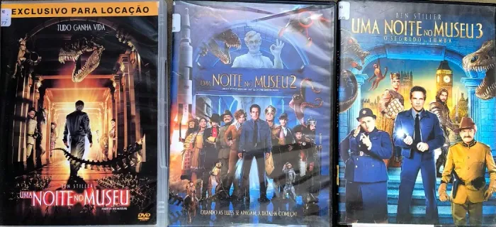 Uma Noite no Museu 1, 2 e 3