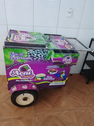 Carrinho de açaí