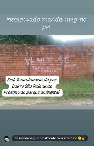 Vende- se este terreno
