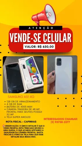 SAMSUNG GALAXY A51 4G 128GB