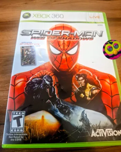 Spider-man Web Of Shadows Xbox 360 Edição De Colecionador