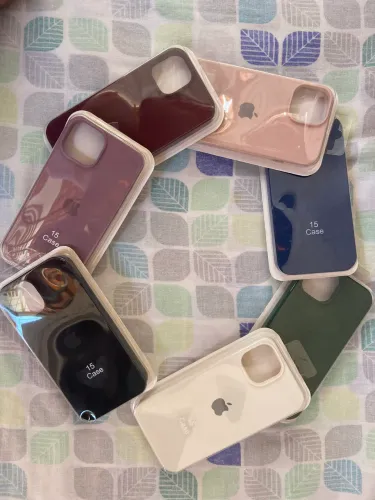 Capa IPhone Silicone Premium 15 e 15 Pró