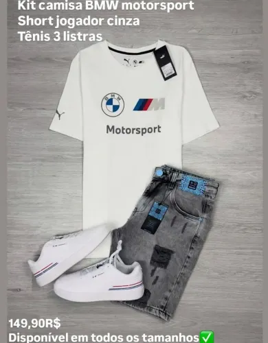Conjunto BMW motorsport