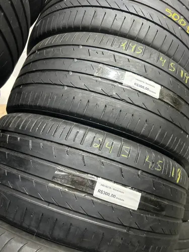 Pneus 245/45/19 por 300$ cada originais seminovos