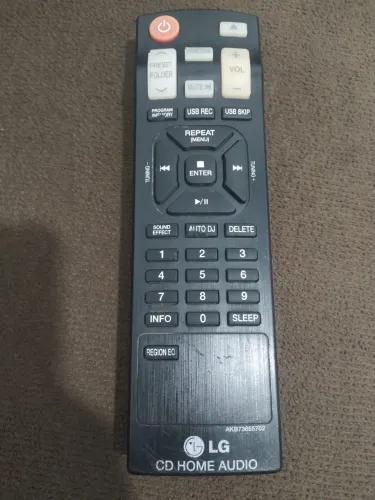 Controle remoto mini system LG ORIGINAL funcionando perfeitamente 