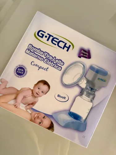 Bomba Tira-leite materno elétrica - Marca G-Tech