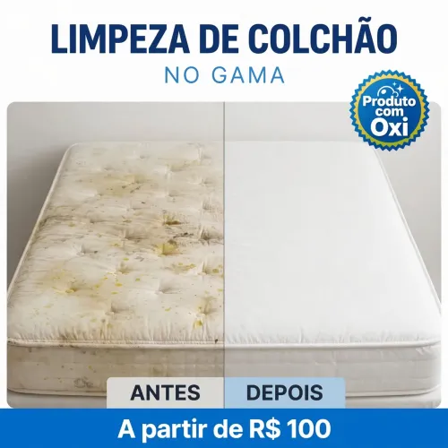 Limpeza De Colchão No Gama - Tira Amarelado