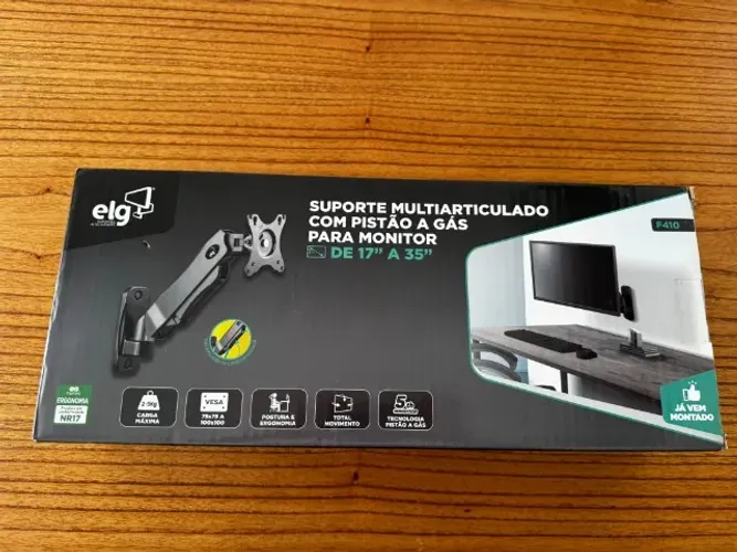 Suporte Articulado de Parede ELG F410 para Monitor
