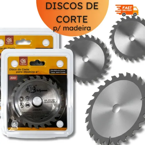 Disco corte para madeira