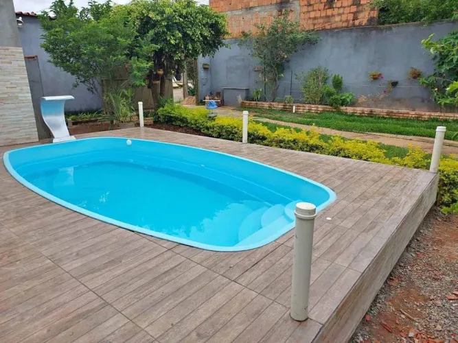 Piscina 4.5 MTS instalada e aquecida PROMOÇÃO IMPERDÍVEL