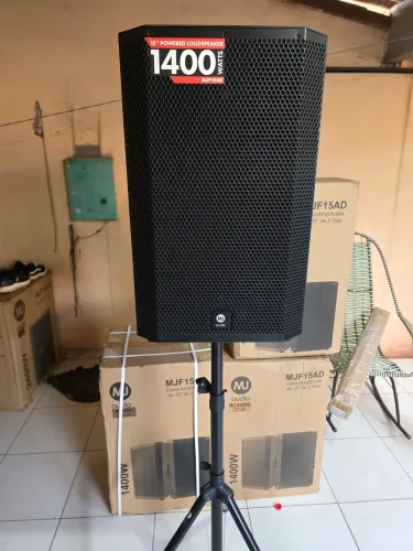 Caixa ativa mj audio 1400w