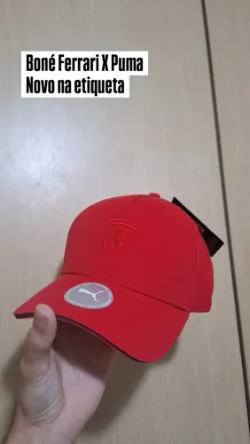 Boné Puma X Ferrari novo na etiqueta 