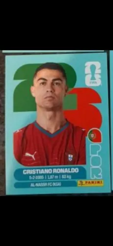 Figurinha copa Cristiano Ronaldo