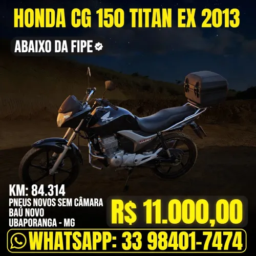 Honda cg Titan ex 150 2013