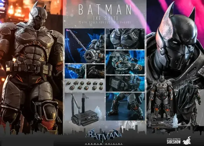 Boneco Batman Hot Toys Xe Suit Vgm52 Figure Arkham Origins