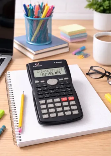 Calculadora científica com 240 funções