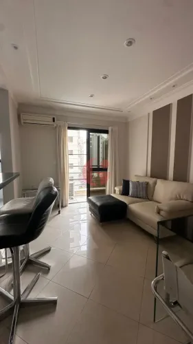 Apartamento para locação com 1 quarto e 1 vaga de garagem- 45m²- No bairro Jardim Aquarius