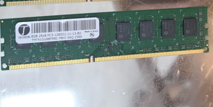 Lote de memórias ddr3 8gb
