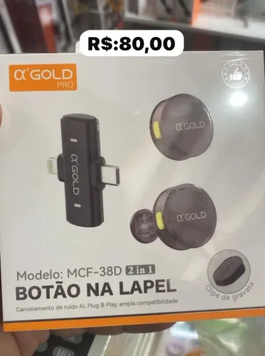 Microfone lapela