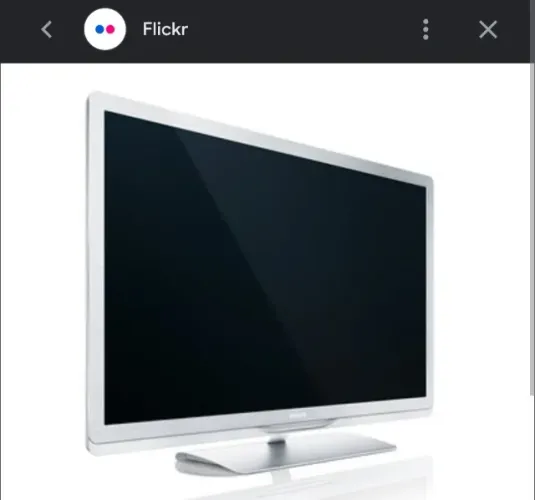 Tv monitor philips 19" branca