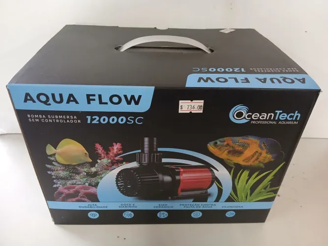 Bomba Submersa OceanTech 12. 000L/h NOVA lagos e aquários 
