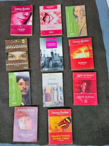 Livros literários e didáticos usados