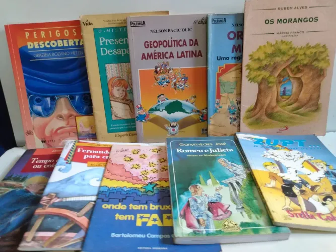 Livros Infanto Juvenil Lote de 15 Livros