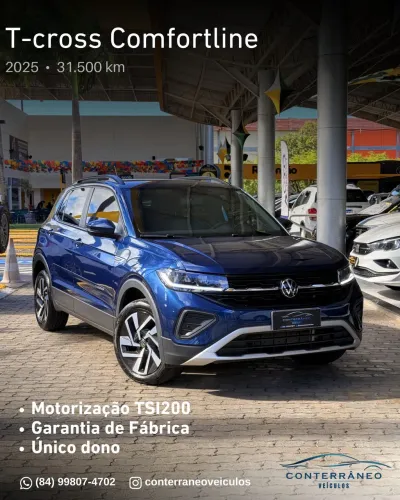 Volkswagen T-Cross Comfortline 1.0 TSI Flex 5P Aut. 2025