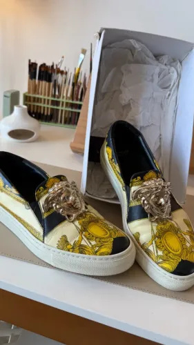 Sapato F Versace Original Tamanho 40.5