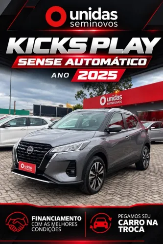 Nissan Kicks Play Sense 1.6 16V Flex Aut. 2025