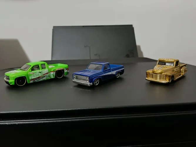 Pack Hotwheels 3 caminhonetes