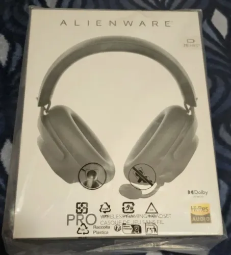 Headset Alienware Pro Sem Fio Bluetooth Com Anc - LACRADO