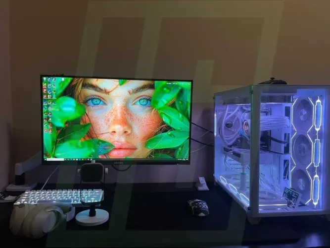 Computador gamer Ryzen 5 5500x3d 32gb Rx 7600