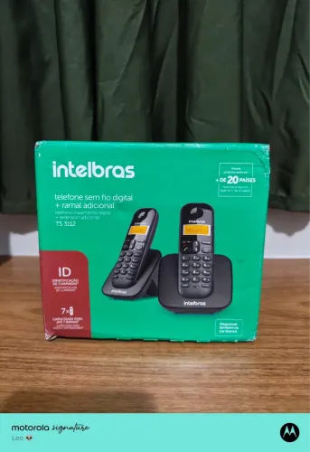 Telefone intelbras sem fio ts 3112 lacrado