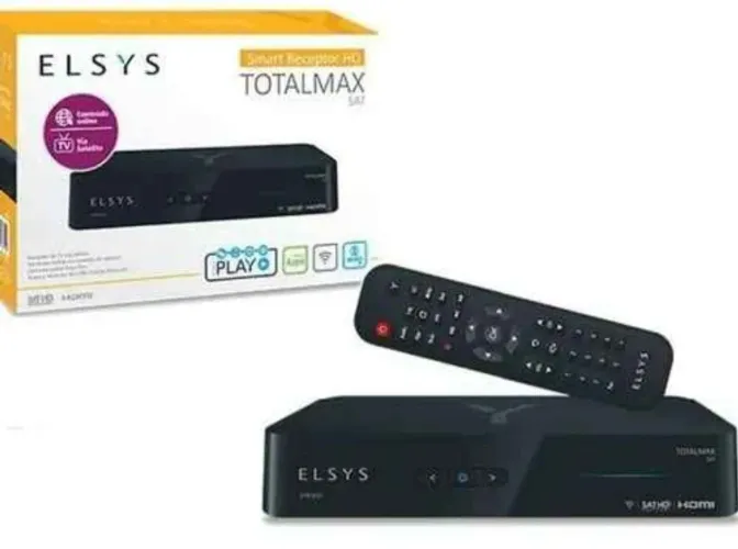 Receptor de TV Via Satélite Elsys Totalmax ETRS47