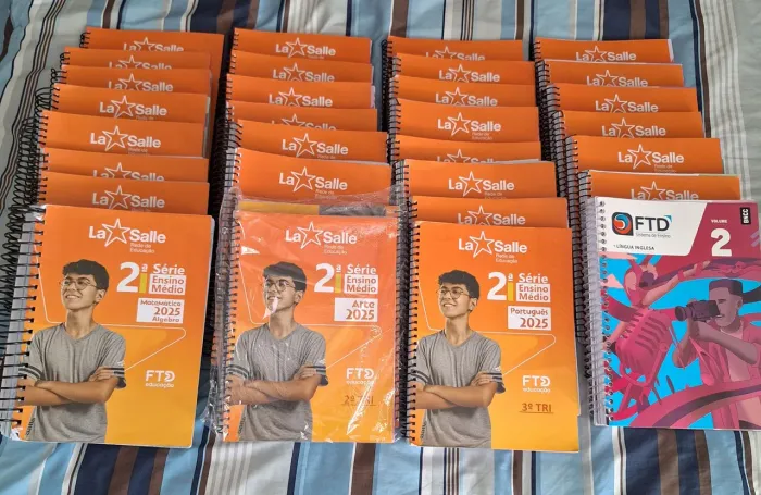 Livros La Salle 2°ano Ensino Médio (Material Completo)