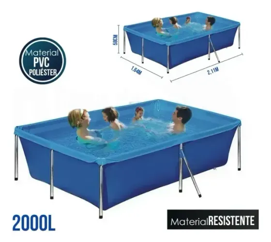 Piscina Standard 2.000 Litros Mor (Nova e Lacrada)