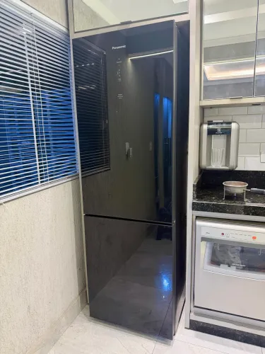 Geladeira Panasonic Espelhada 397l